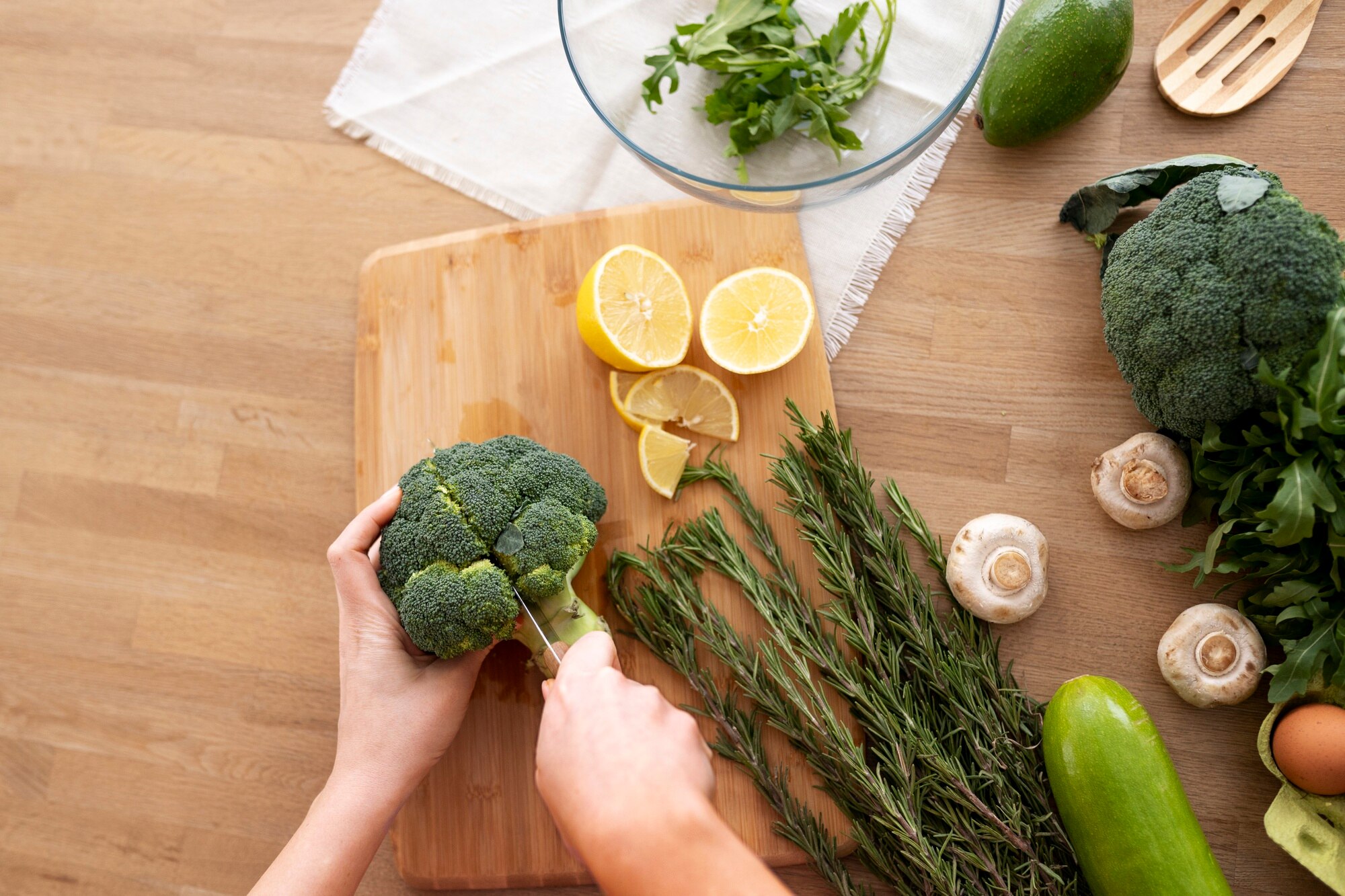 Ingredientes naturales y frescos